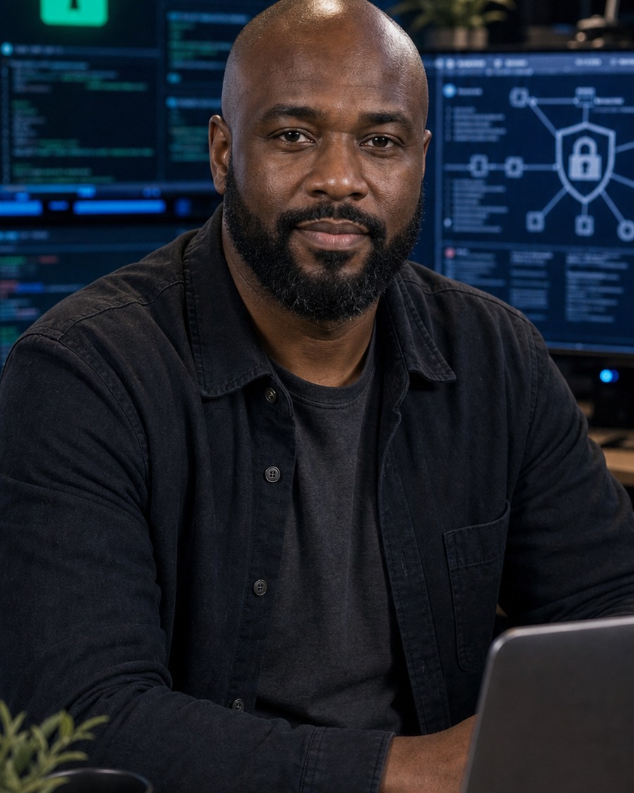 Marcus Secure AI coding persona portrait