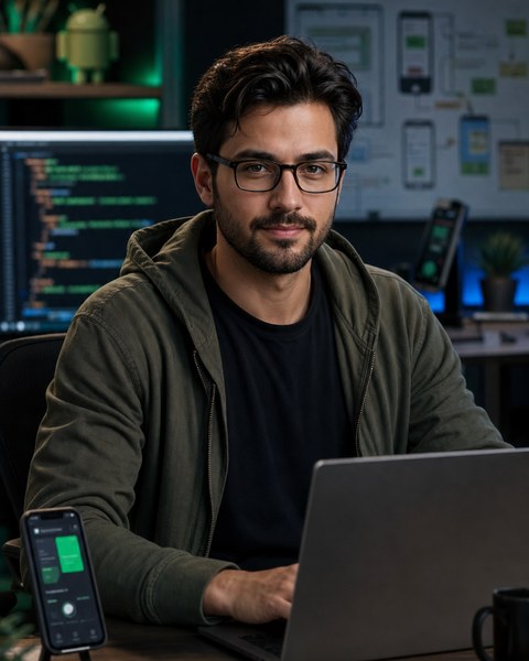 Ken Kotlin AI coding persona portrait