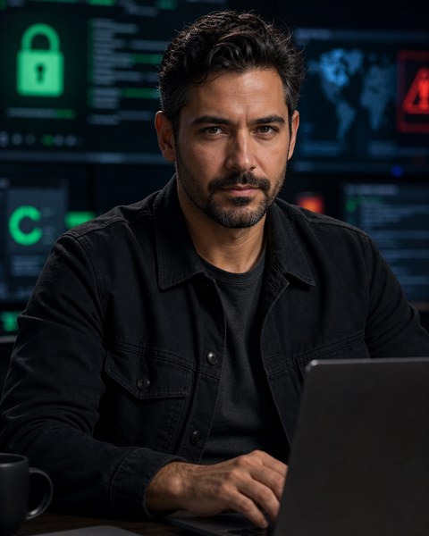 Marcus Secure AI coding persona portrait